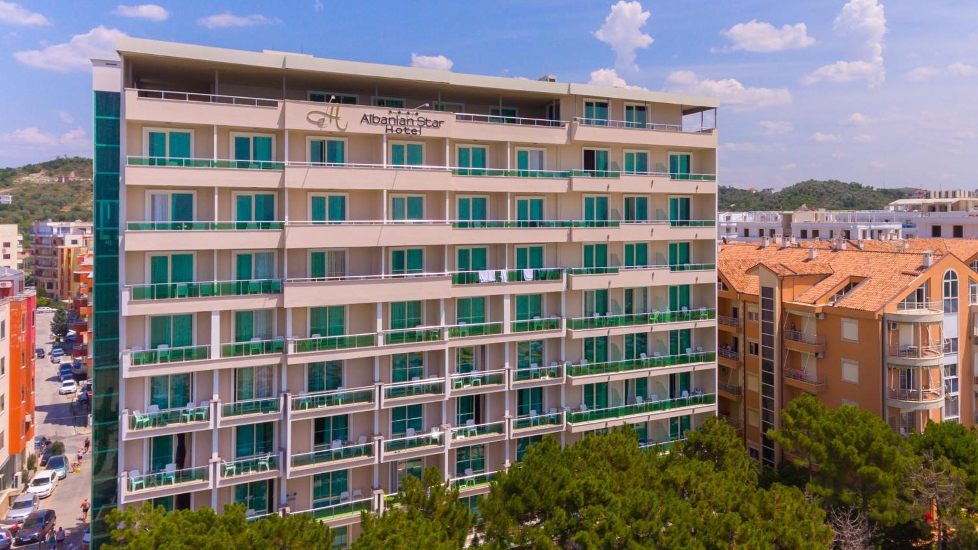 Kryemëdhej Albanian Star Hotel מראה חיצוני תמונה